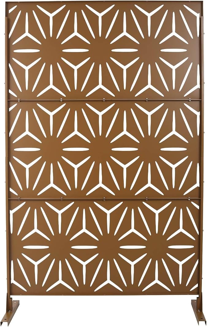 Outdoor Privacy Screen, Steel Privacy Divider - Image 8