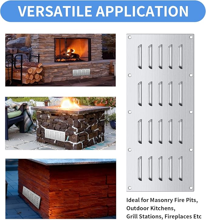 4 Pack Stainless Steel Venting Panel - Image 7
