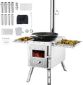 VEVOR Camping Wood Stove Stainless Steel Camping Tent Stove, Portable Wood by VEVOR