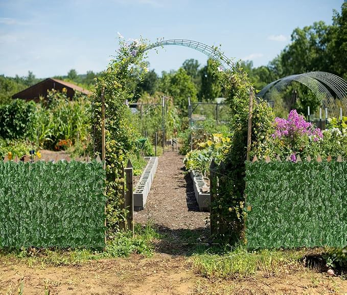 iCover 78x98in Artificial Ivy Privacy Screen - Image 8