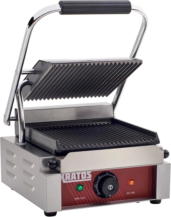 Kratos Commercial Electric Panini Sandwich Grill - Image 2