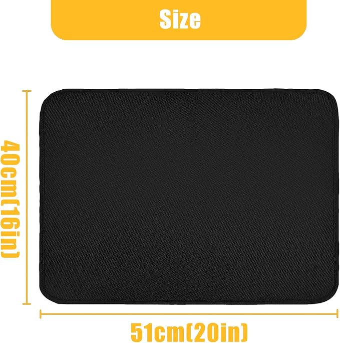 16" x 20" Rectangular Grill Mat, Fire Pit Mat Fireproof Under Grill Mat - Image 7