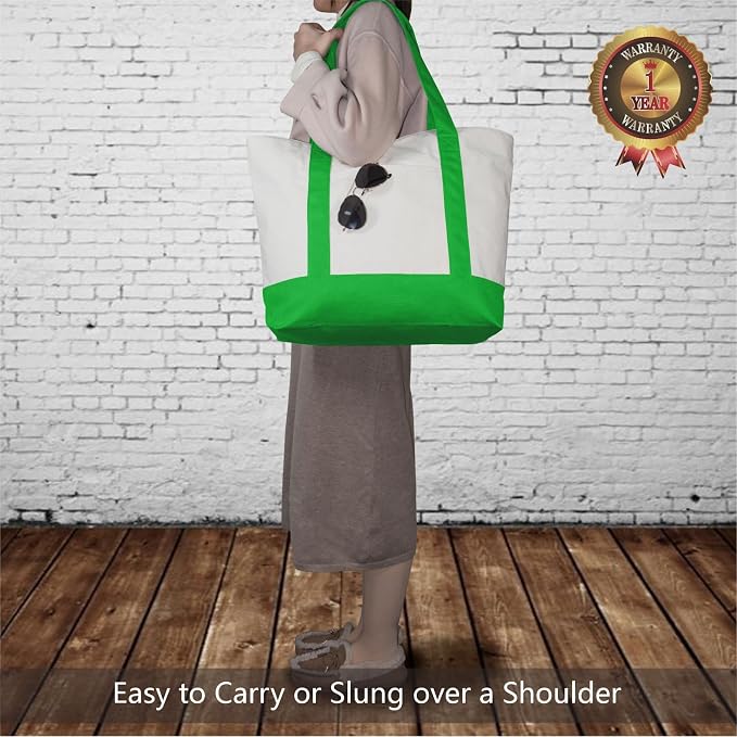 TOPDesign 1-Pack Canvas Tote Bag - Image 2