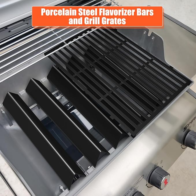Spirit E310 Grill Parts for Weber Spirit, 17.5" Grill Grates 15.3" Flavorizer - Image 6