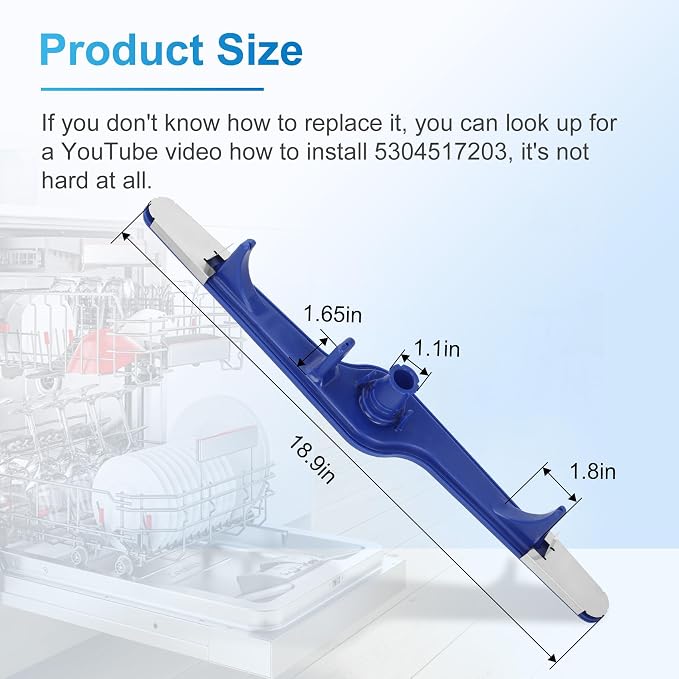 2025 NEW 5304517203 Dishwasher Lower Spray Arm - Image 4