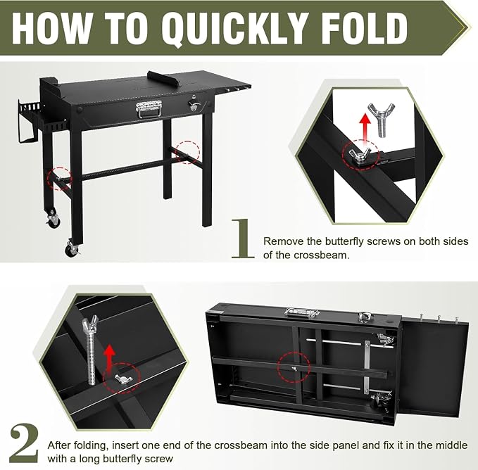 All-in-One Outdoor Grill Table - Image 5