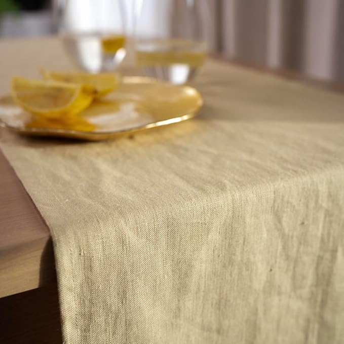 Linen Table Runner 60 inches Long by HOUSEOFFLAX