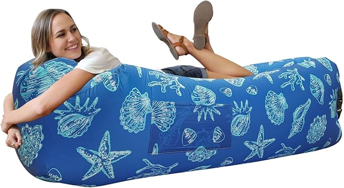 WEKAPO Inflatable Sun Lounger, Air Sofa, Waterproof and Leak-Proof, Picnics and by Wekapo