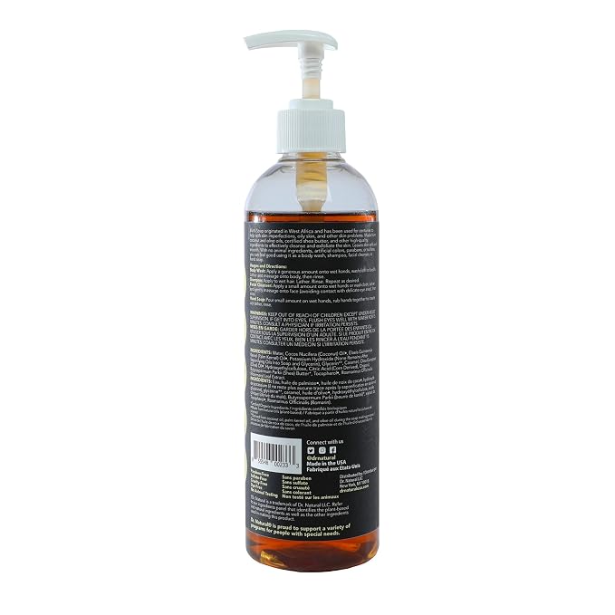 Dr. Natural Multi-Purpose Black Liquid Soap - Image 9