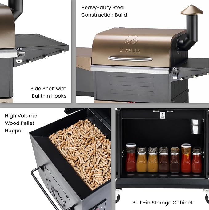 Z GRILLS Wood Pellet Grill Smoker - Image 2