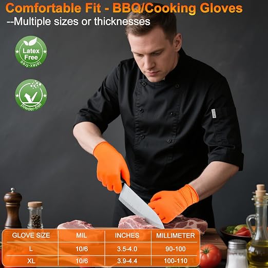 BBQ Gloves for Grilling Disposable Heat Resistant - Image 5