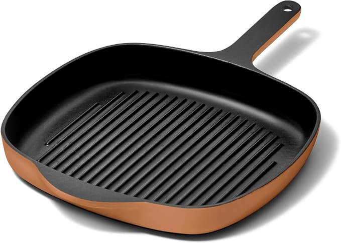 Caraway Enameled Cast Iron Grill Pan by Caraway