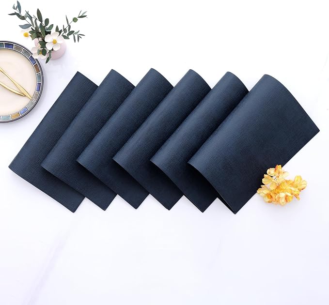 Homaxy Faux Leather Heat Resistant Placemats - Image 7