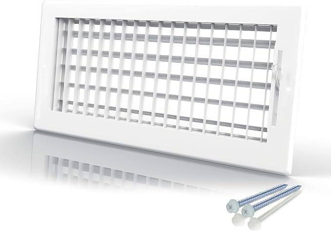 Engera Adjustable Double Deflection HVAC Air Register-Supply Air Diffuser Air by Engera