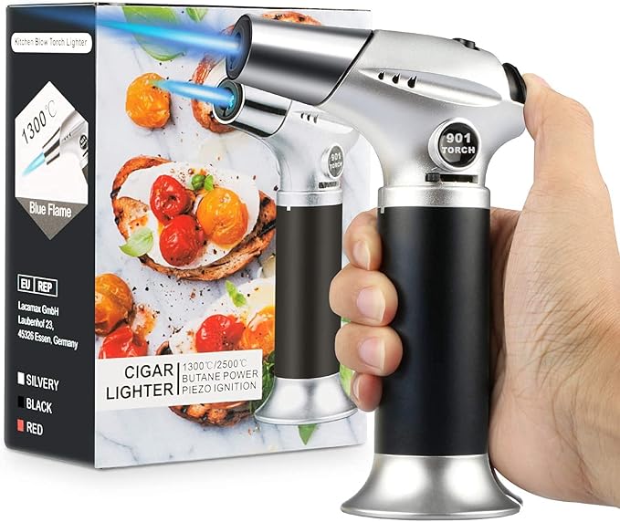 Blow Torch, Home-Grade Kitchen Cooking Torch by Tencoz