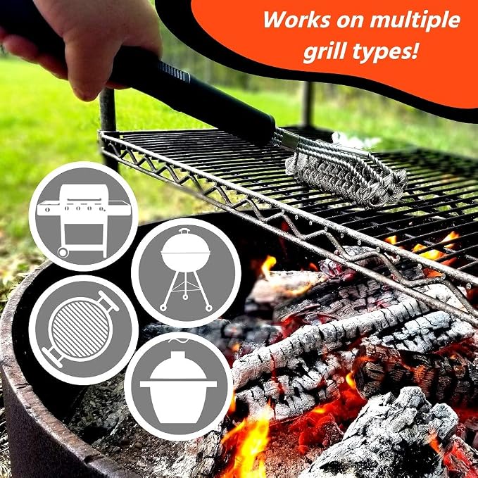 Grill Brush and Scraper - Image 4