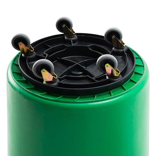 PRO&Family Commercial Round Trash Can - Image 3