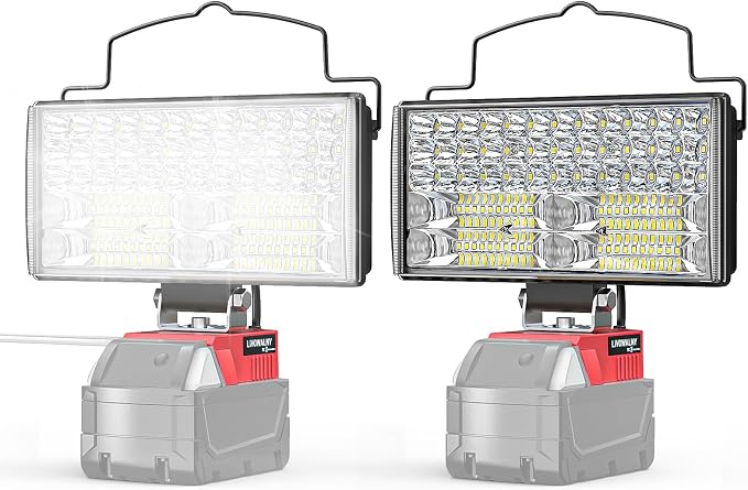 LIVOWALNY 7'' 100W LED Work Light Compatible by LIVOWALNY