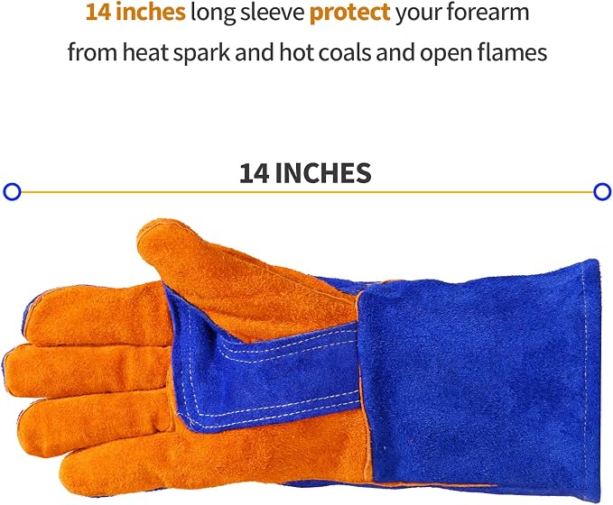 Leather Welding Gloves - Image 5