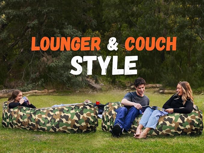 WEKAPO Inflatable Sun Lounger, Air Sofa, Waterproof and Leak-Proof, Picnics and - Image 7