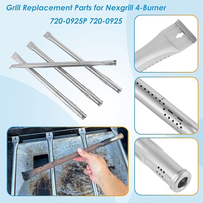 Grill Parts for Nexgrill 4 Burner 720-0925 720-0925P 720-0925PG, Cooking Grate - Image 4