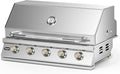 Hygrill 40-Inch Built In Grill, Stainless Steel 5-Burner Grill Head by Stanbroil