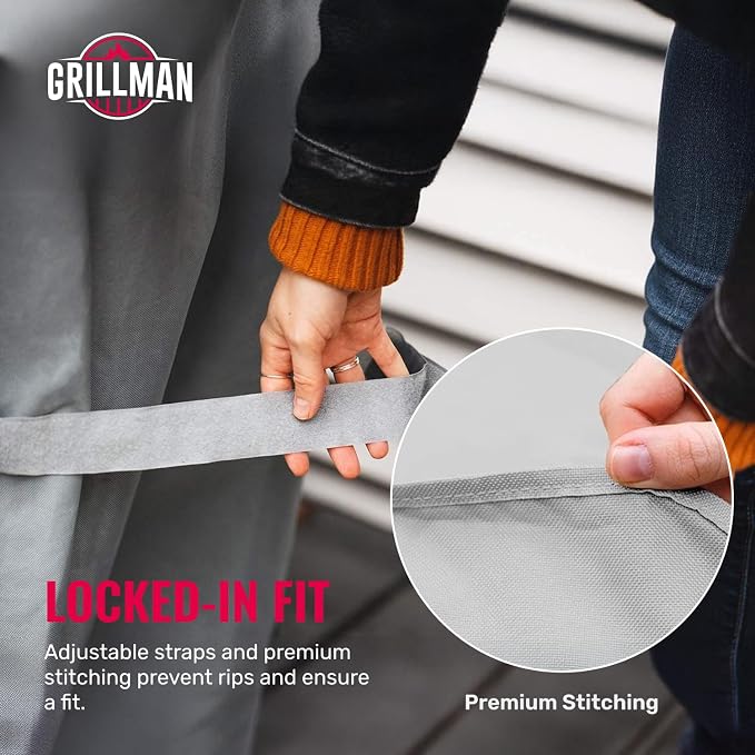 Grillman Premium Grill Cover for Outdoor Grill - Image 7