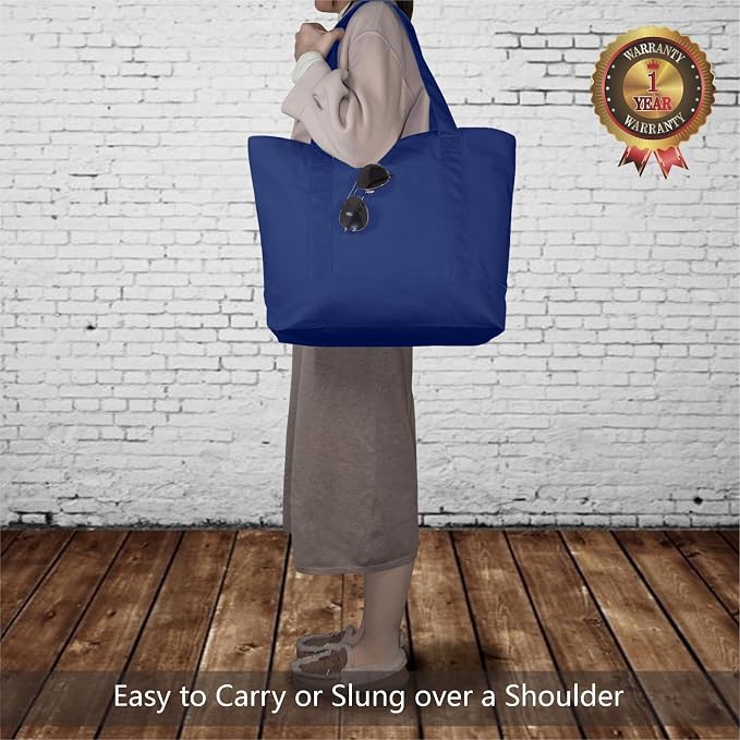 TOPDesign 30-Pack Canvas Tote Bags - Image 2
