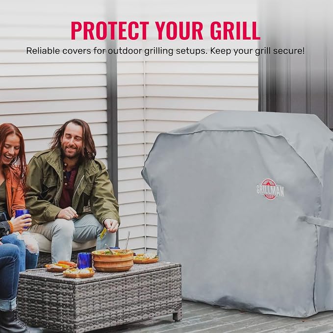 Grillman Premium Grill Cover for Outdoor Grill - Image 2