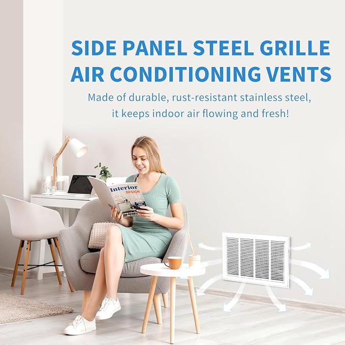20x30 Return Air Grille, Return Air Vent Cover - Image 7