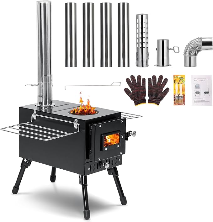 Wood Stove, YRenZ Hot Tent Stove by Unknown