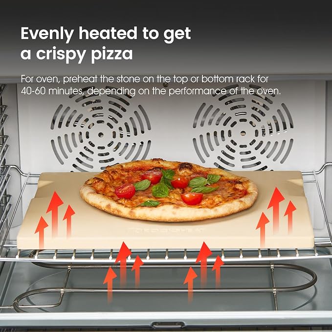 Large Pizza Stone, Baking Stone - Image 4