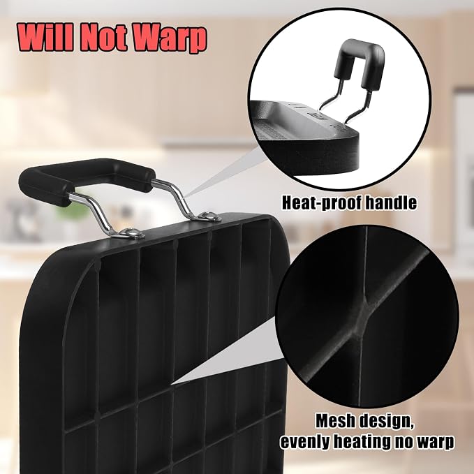 Vayepro Stove Top Griddle, 22 Inch 2 Burner Large Grill Pan - Image 4