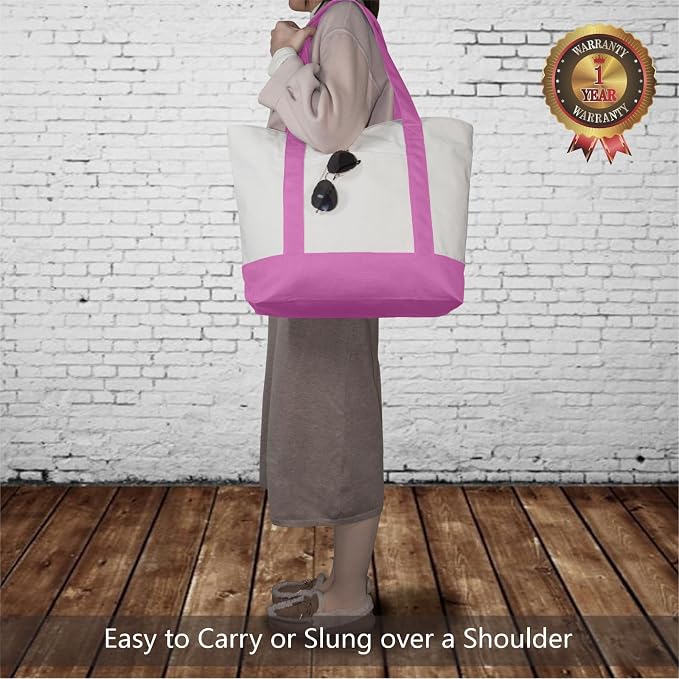 TOPDesign 1-Pack Canvas Tote Bag - Image 2