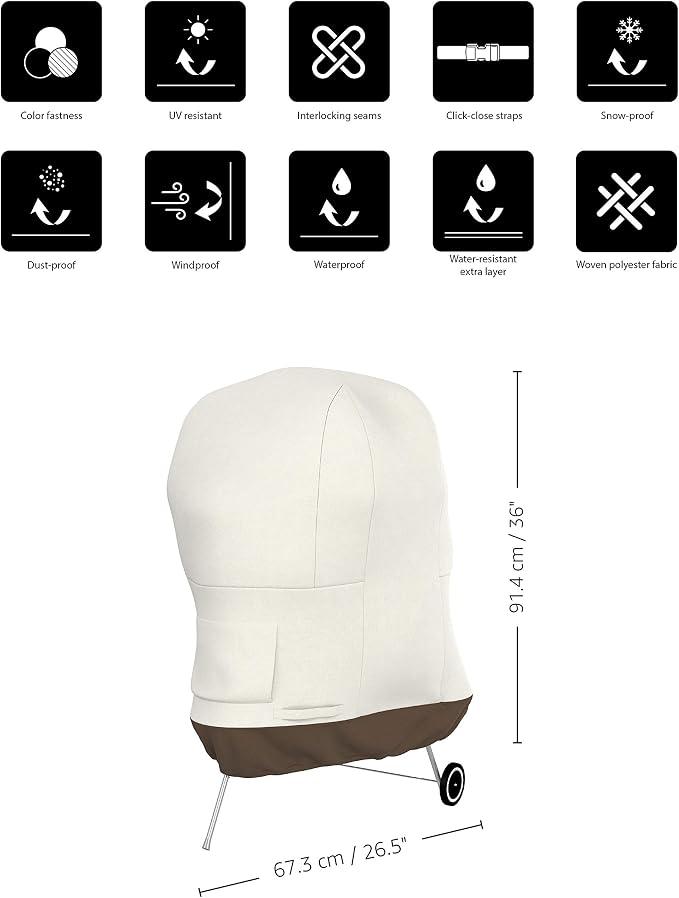 AmazonBasics 55-613-013201-PL Kettle Grill Cover - Image 7