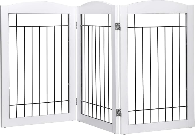 Spirich Freestanding Wire Pet Gate - Image 7