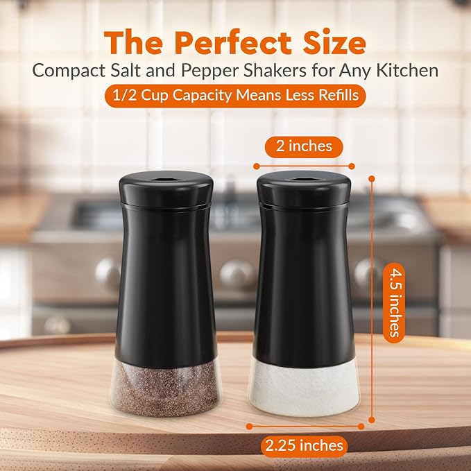 HOME EC Original Salt and Pepper Shakers Set - Image 6