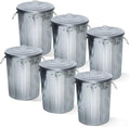 Plexon 5 Gallon Small Metal Trash Can by Plexon