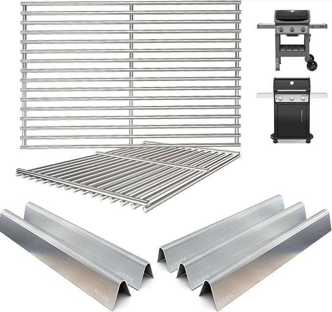 SUS 304 Grill Grates & 15.3" Flavorizer Bars by WEBROIL