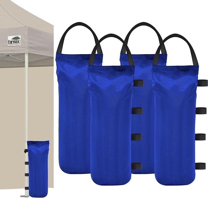 Eurmax USA Weight Capacity 112 LBS Extra Large Pop up Gazebos Weights Sand Bags by Eurmax