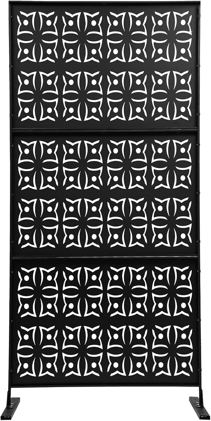 75" H×35" W Decorative Outdoor Privacy Screen by DYRABREST