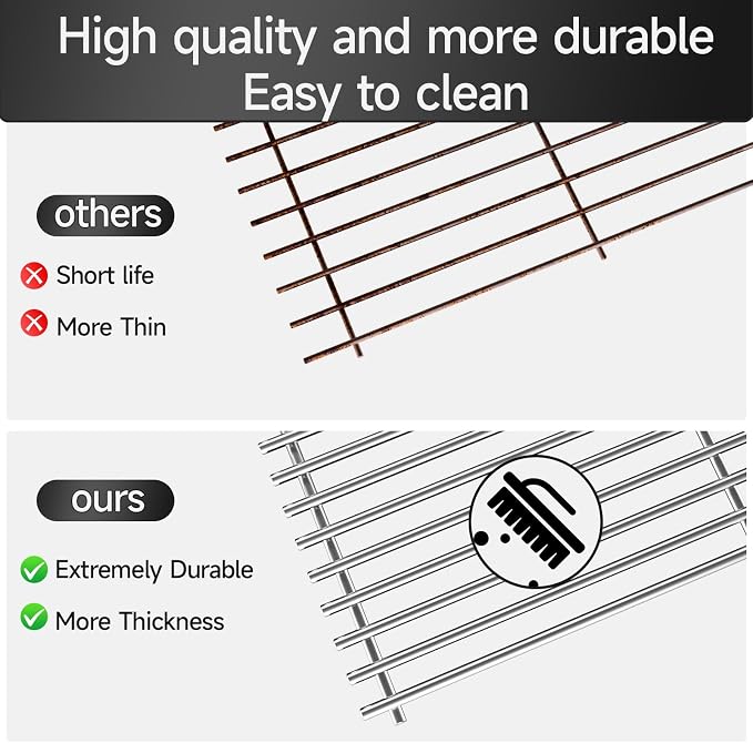 17’’ Stainless Steel Cooking Grates - Image 3