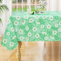 misaya Rectangle Waterproof Vinyl Table Cloth, Wipeable Tablecloth by misaya
