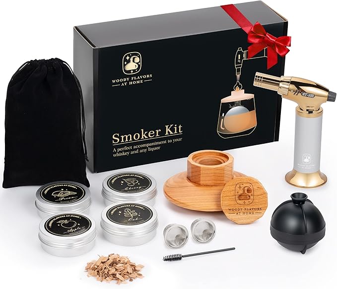 Cocktail Smoker Kit – Drink Smoker Bartender Kit by WoodyFlavors