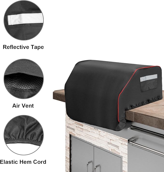 32inch Built-in Grill Cover for Bull 45005 Built in Gas Grill, Bull Outdoor - Image 3