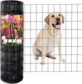 Black PVC Coated Welded Wire Fence 24 Inch x 50 Foot, 2 Inch x 3 Inch 16GA by FOREHOGARGARDEN%EF%BC%86HOME
