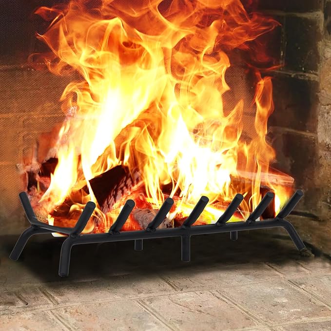 STBoo Fireplace Grate 24inch Heavy Duty - Image 2