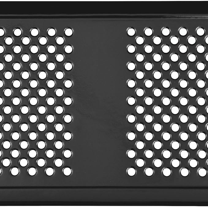 Global Industrial 72" Rectangular Perforated Metal Outdoor Picnic Table - Image 6