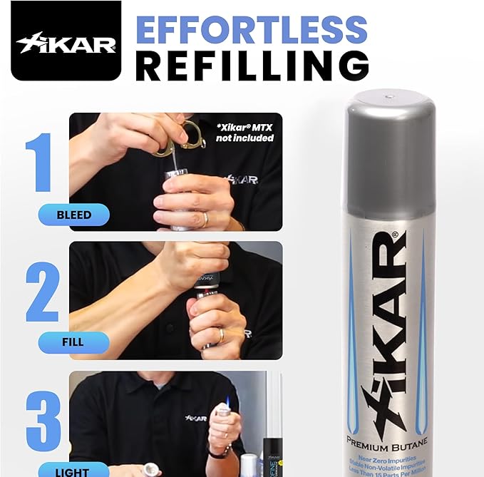 Xikar PUROFINE Premium Butane Fuel Refill - Image 6