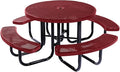 COATEDOUTDOORFURNITURE Heavy-Duty Portable Outdoor Picnic Table by CoatedOutdoorFurniture